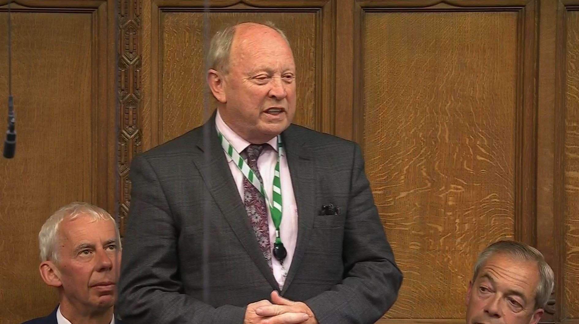 Jim Allister opposed the legislation in the Commons (House of Commons/PA)