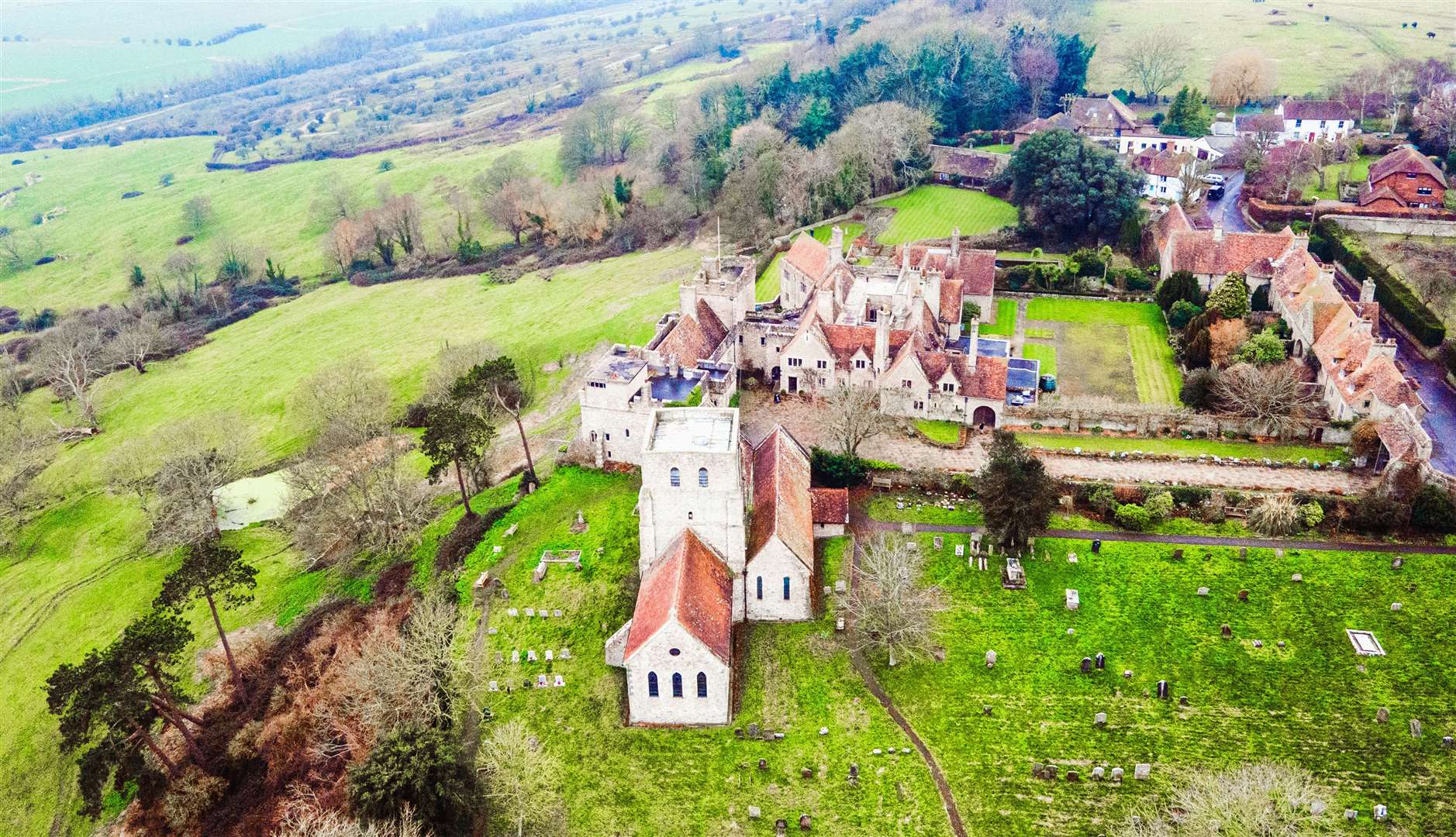 Lympne Castle has plenty of challenges - and needs deep pockets. Picture: Scott Collier