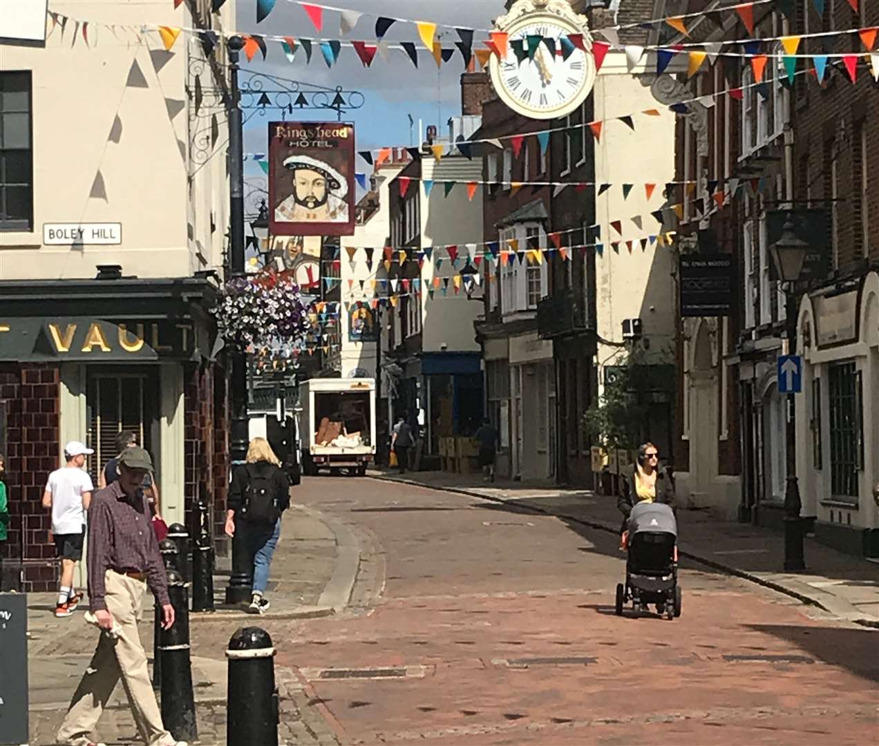 They were patrolling the High Street