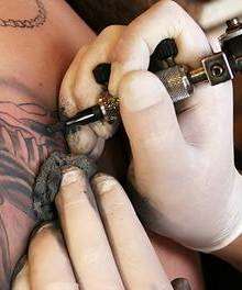 Tattoo artist file picture