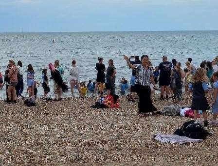 Despite the fears many families turned up to celebrate their childrens milestone in the traditional fashion. Picture: Wendy Hudson