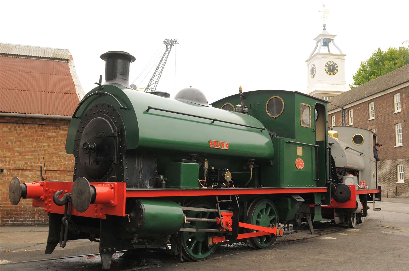 There is plenty of railway history at the dockyards. Picture: Steve Crispe