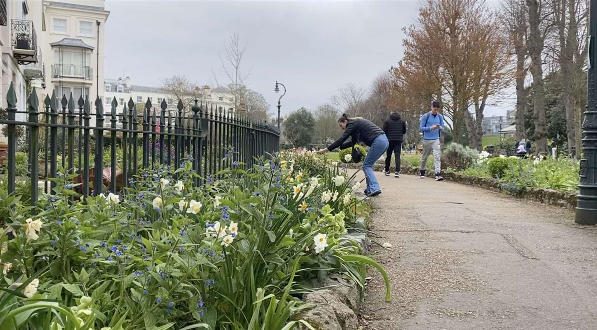 Dane John Gardens in Canterbury has long been a popular meeting place in the cathedral city