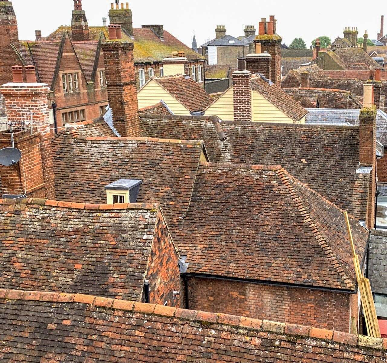 Mark Lewisohn captured this shot from the top of the Alexander Centre