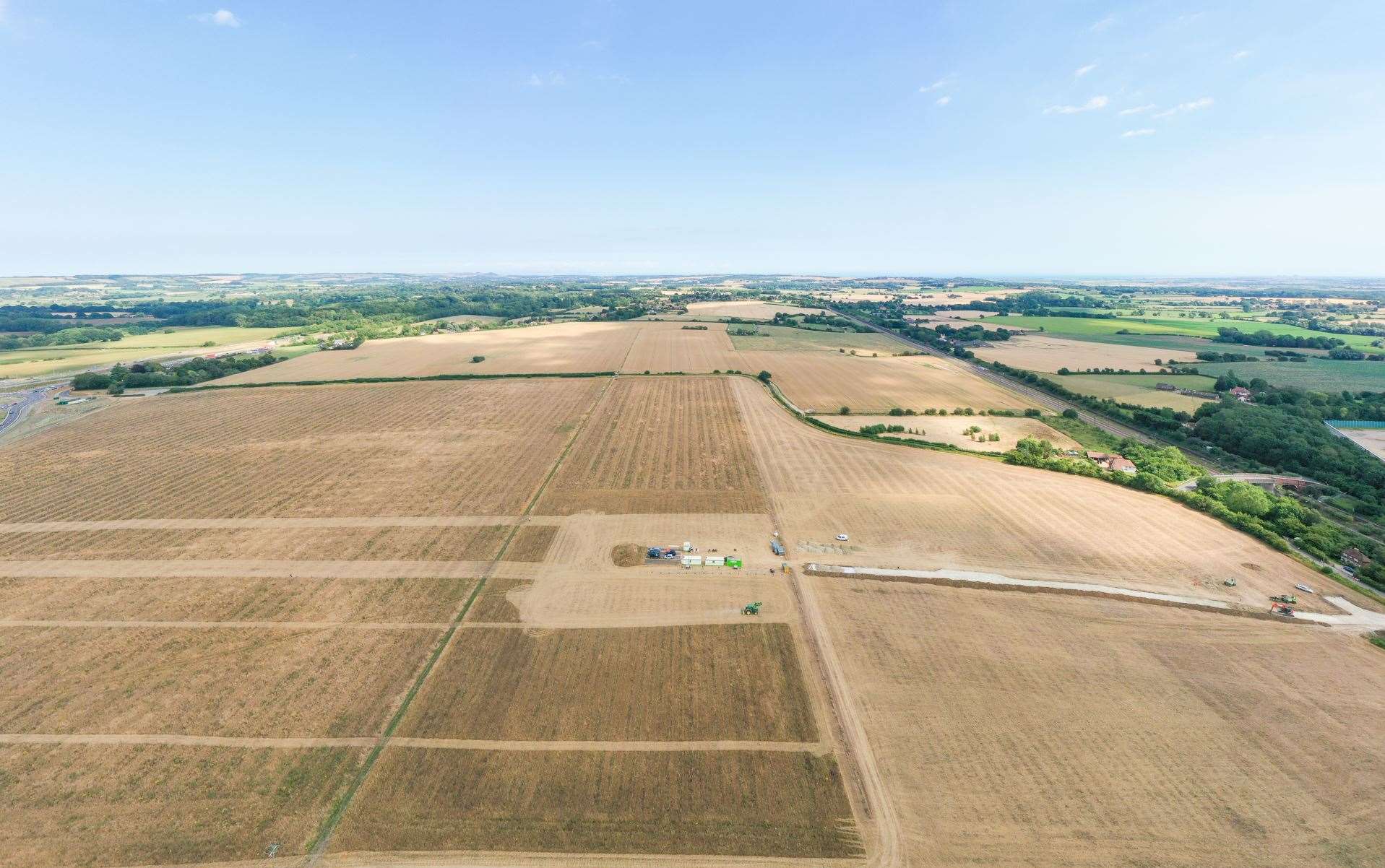 The site was due to become a huge industrial estate before the government snapped it up