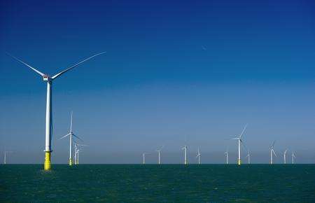 London Array wind farm off the Thanet coast.