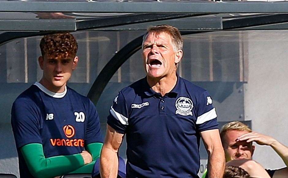 Dover manager Andy Hessenthaler. Picture: Andy Jones