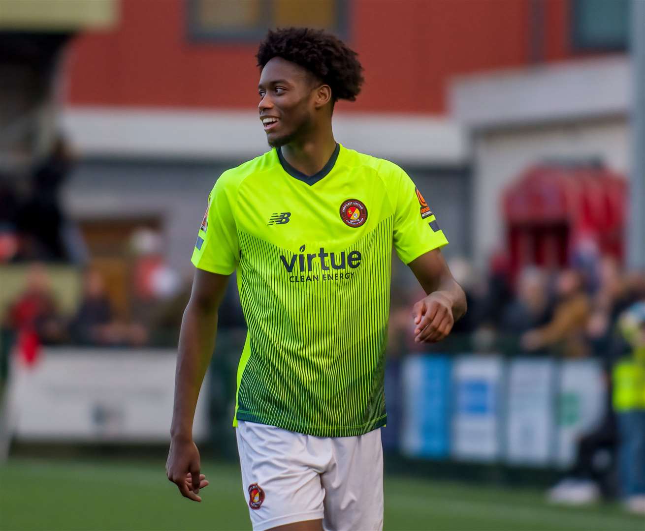 Ebbsfleet United midfielder Bryant Bilongo. Picture: Ed Miller/EUFC