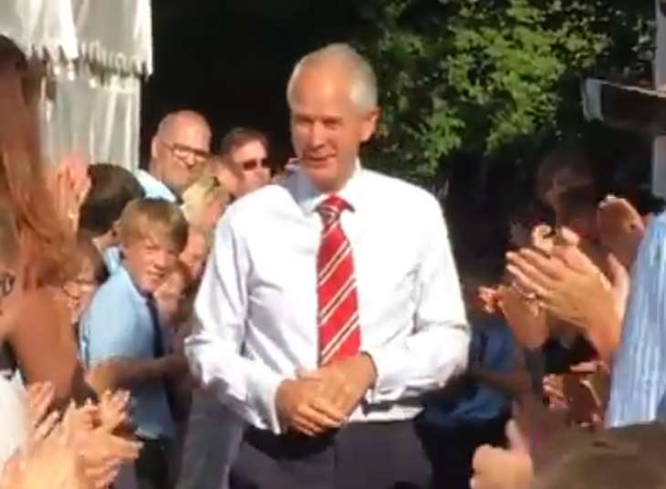 Richard Yeates received a special guard of honour on his last day