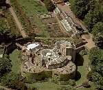 IMPRESSIVE SIGHT: Bird's eye view of Walmer Castle. Picture courtesy SIMON BURCHETT