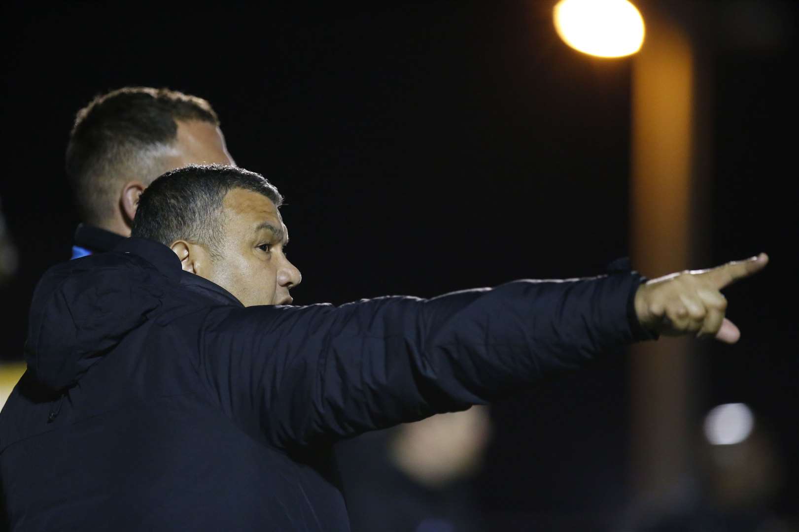 Maidstone United head coach Hakan Hayrettin Picture: Andy Jones