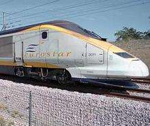 Eurostar train