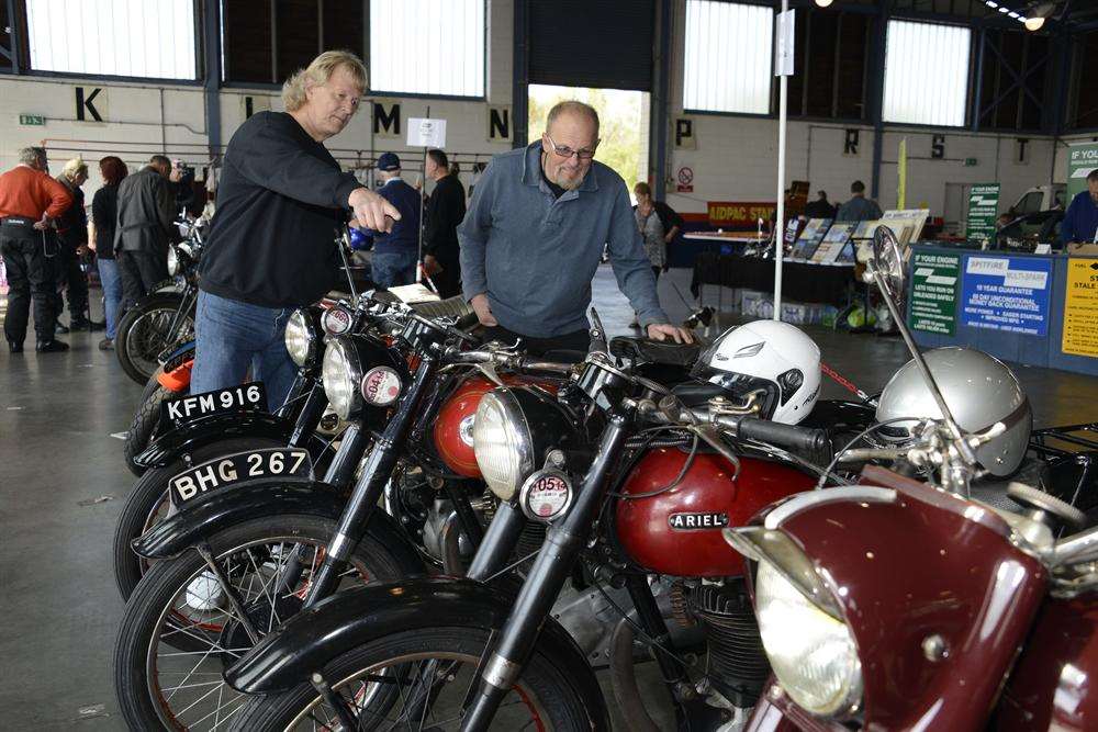 Dave Harding and Jeremy Frank with some Ariel Machines