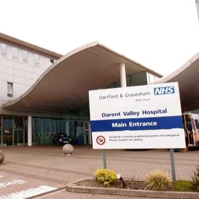 Darent Valley Hospital. Picture: Nick Johnson