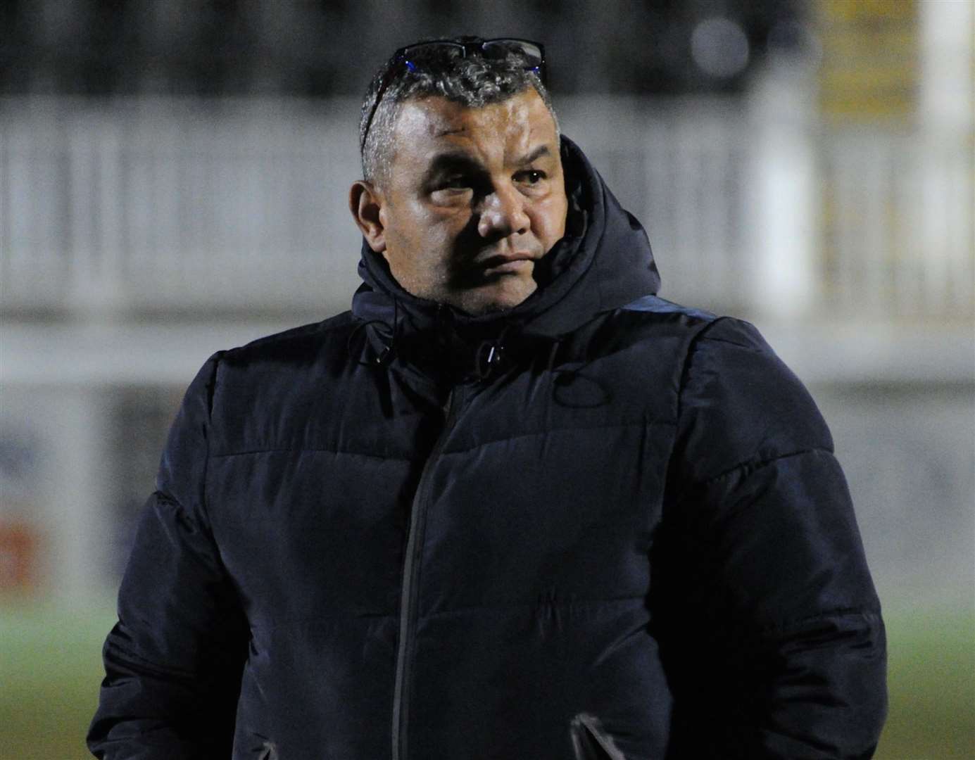 Maidstone United manager Hakan Hayrettin Picture: Steve Terrell