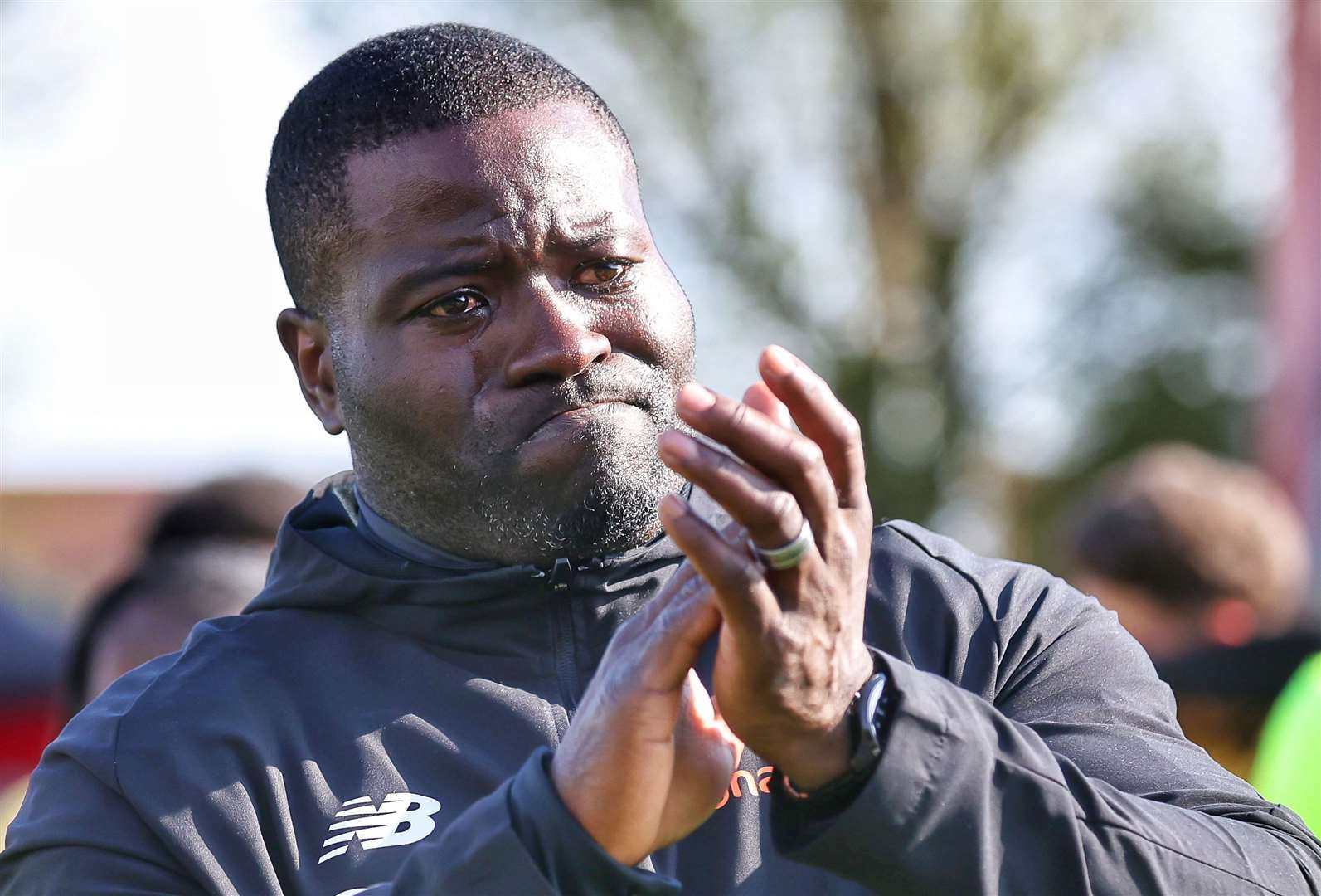 Maidstone boss George Elokobi. Picture: Helen Cooper