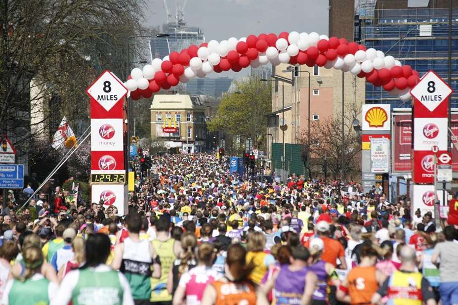 Last year's London Marathon