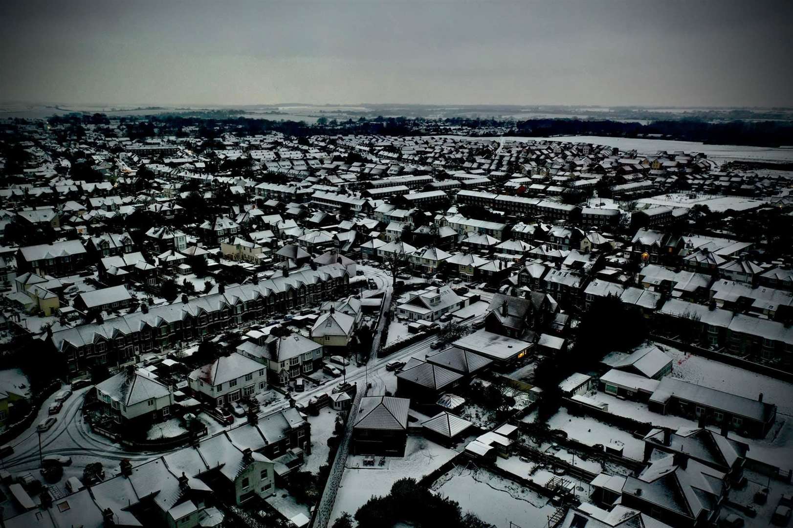 Garry enjoyed taking aerial images of Deal