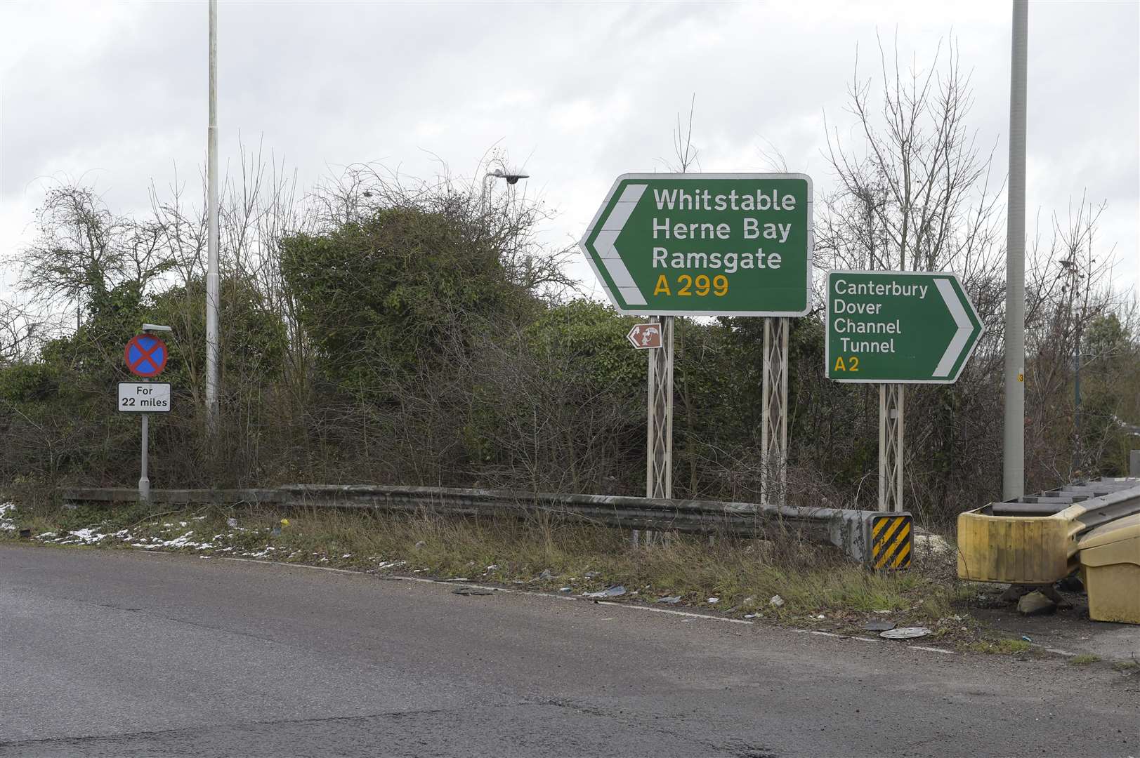 Brenley Corner, part of the M2, the A299 and the A2 up to the A28 will be shut. Picture: Tony Flashman