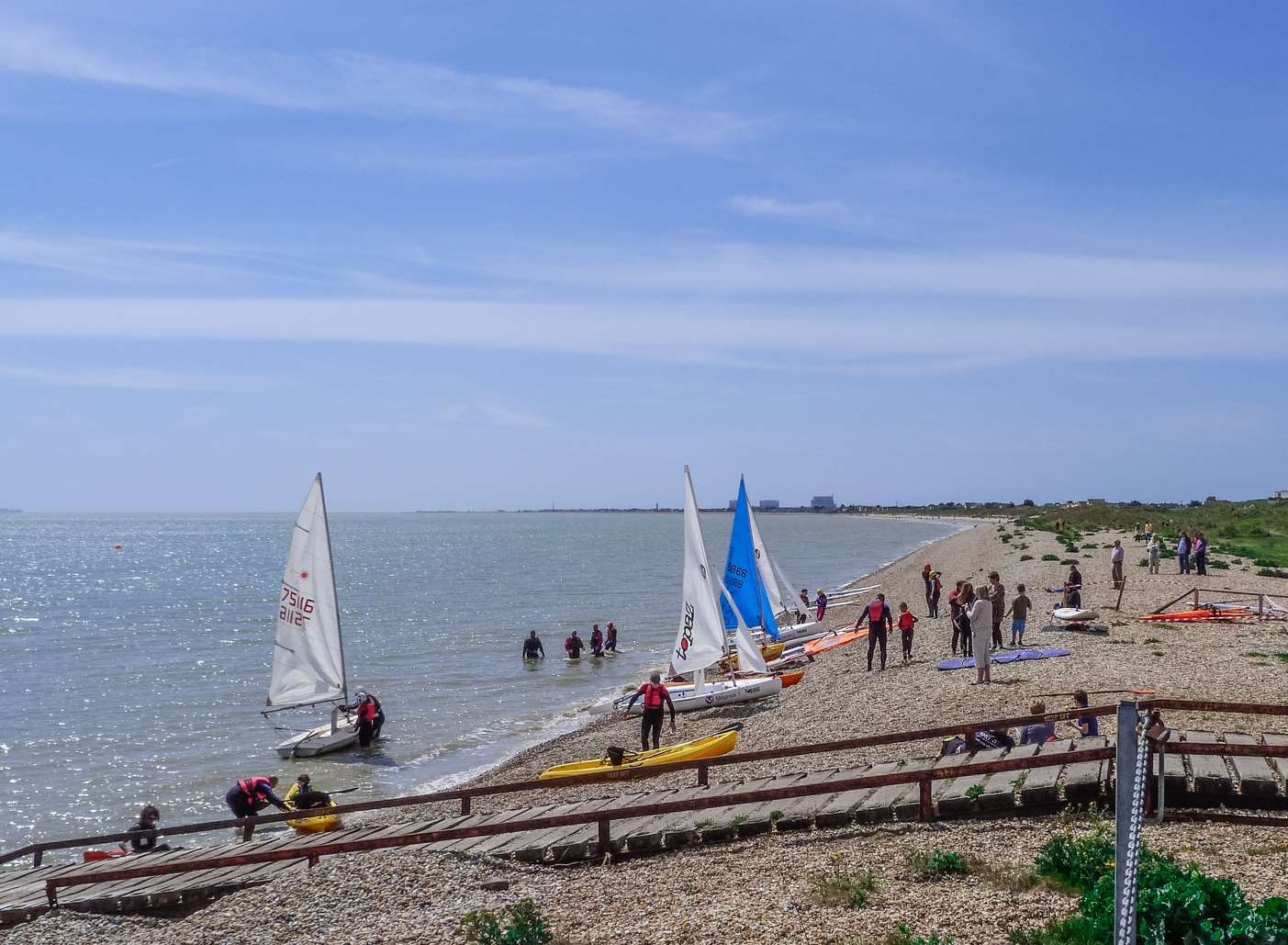 Mr Waldman was a prominent member of The Varne Boat and Social Club, based in Greatstone