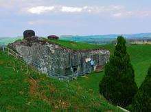 The above-ground remains of the fortifications at Villy-La-Ferte