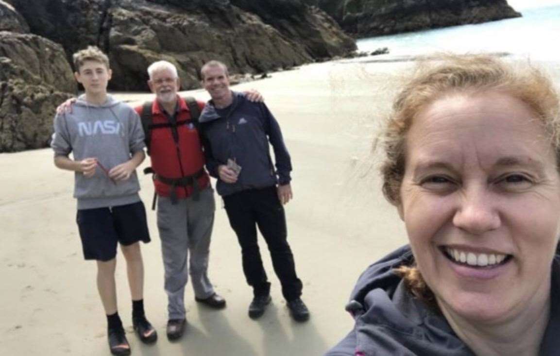 A cave in Guernsey was Jo's 1000th milestone find