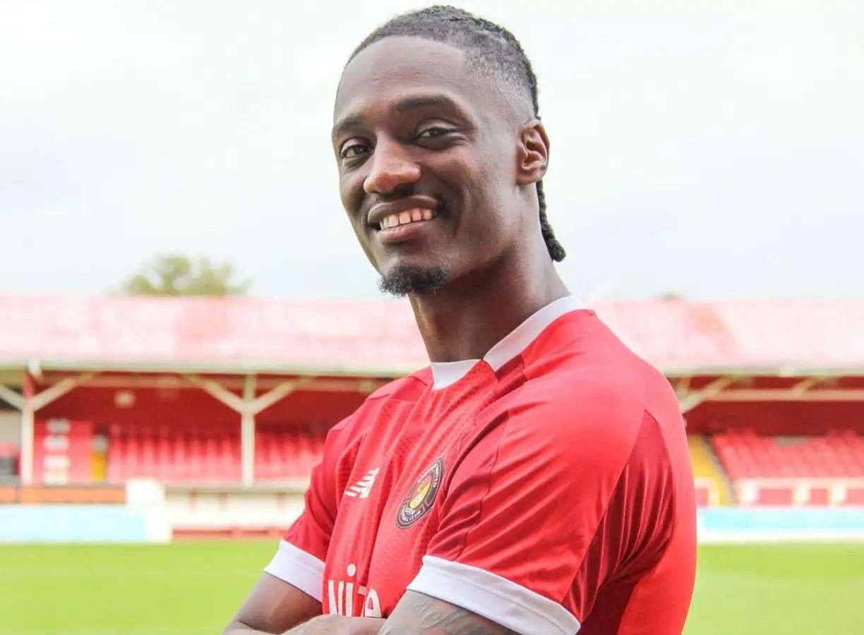 Ebbsfleet have completed the signing of defender Anthony Stewart. Picture: EUFC