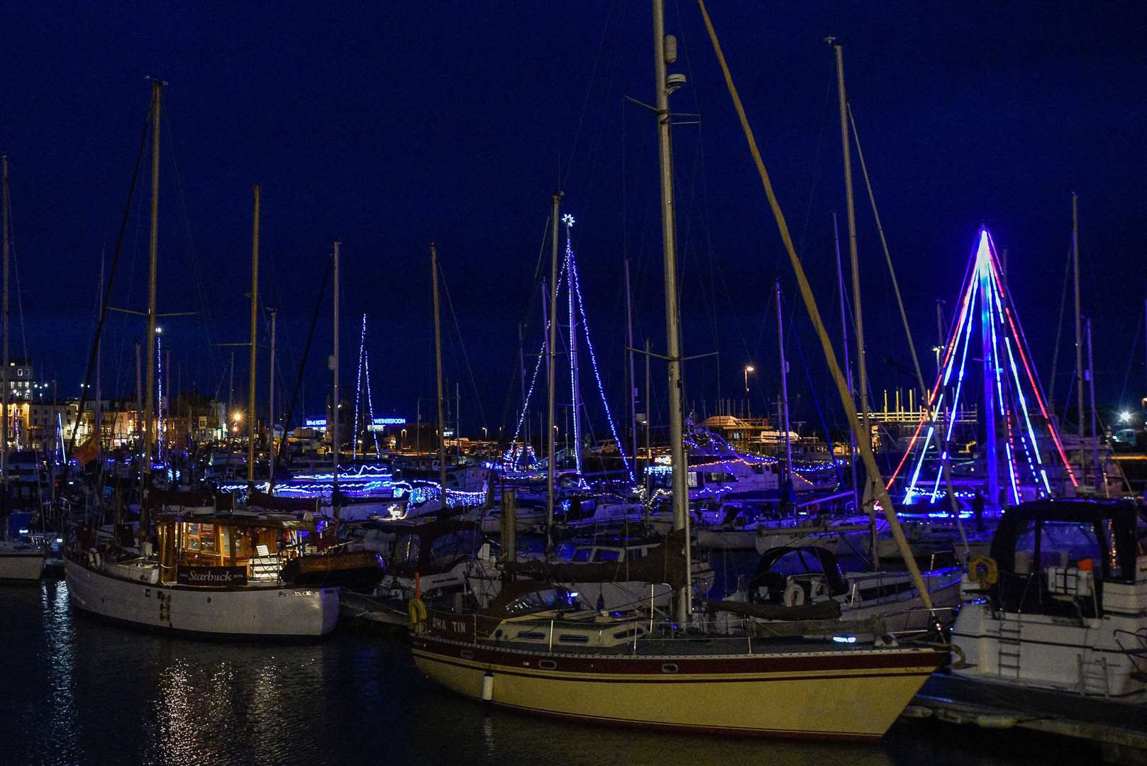 Kent Fire and Rescue was called to the harbour this evening. Stock picture