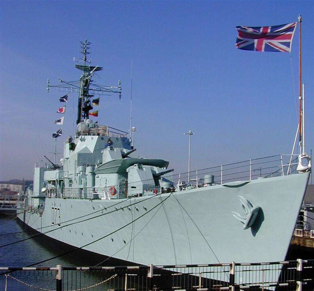 HMS Cavalier at Chatham Historic Dockyard