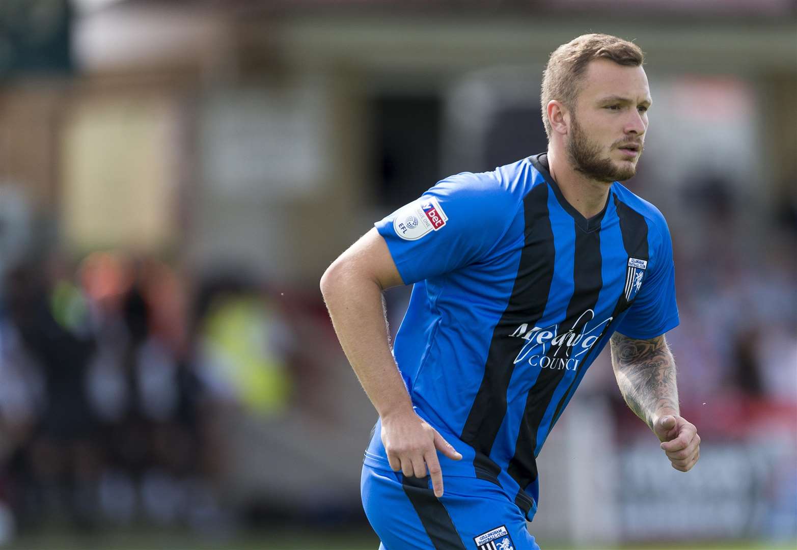 Gillingham midfielder Dean Parrett Picture: Ady Kerry