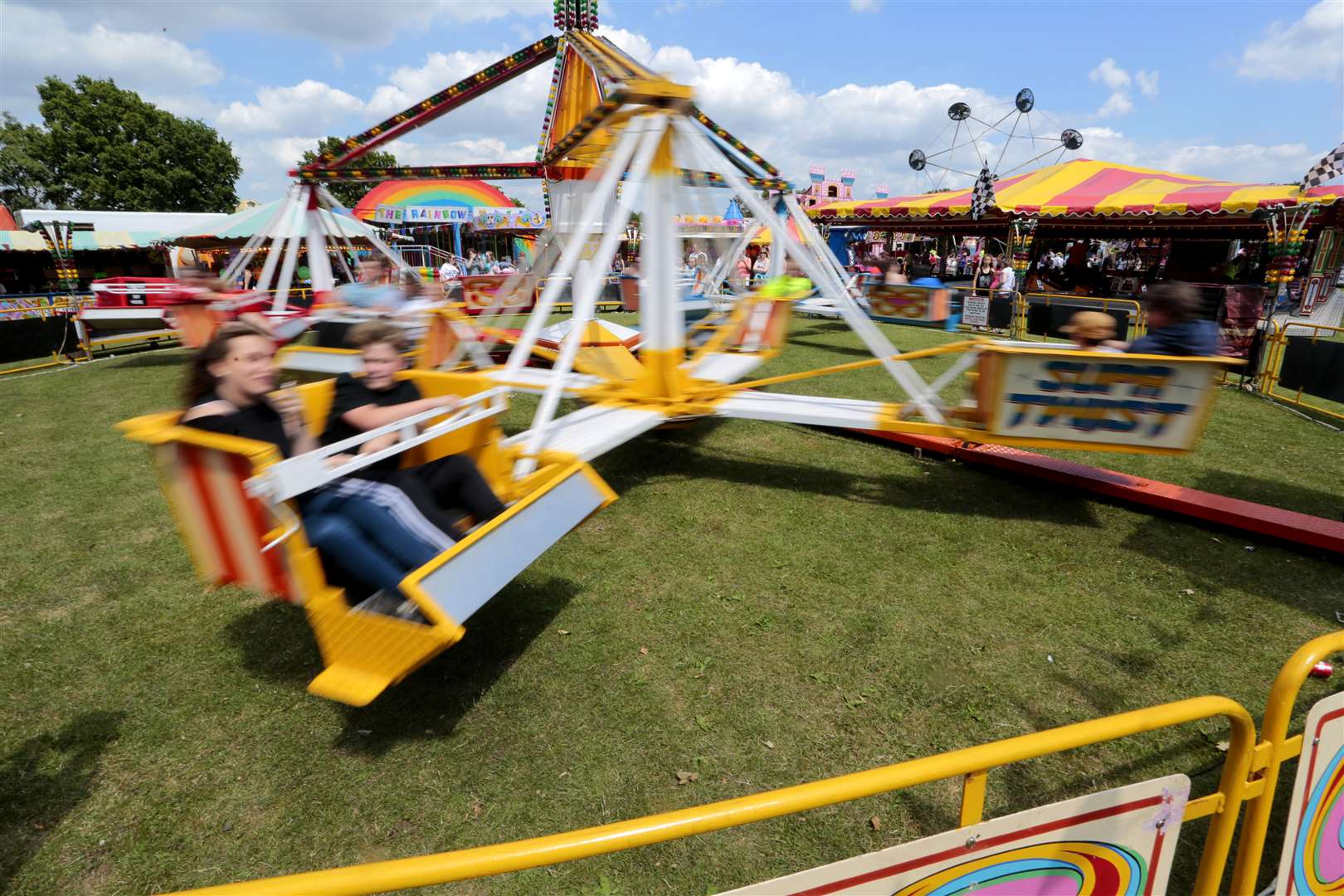 Shaylers Fun Fair proved popular with the kids