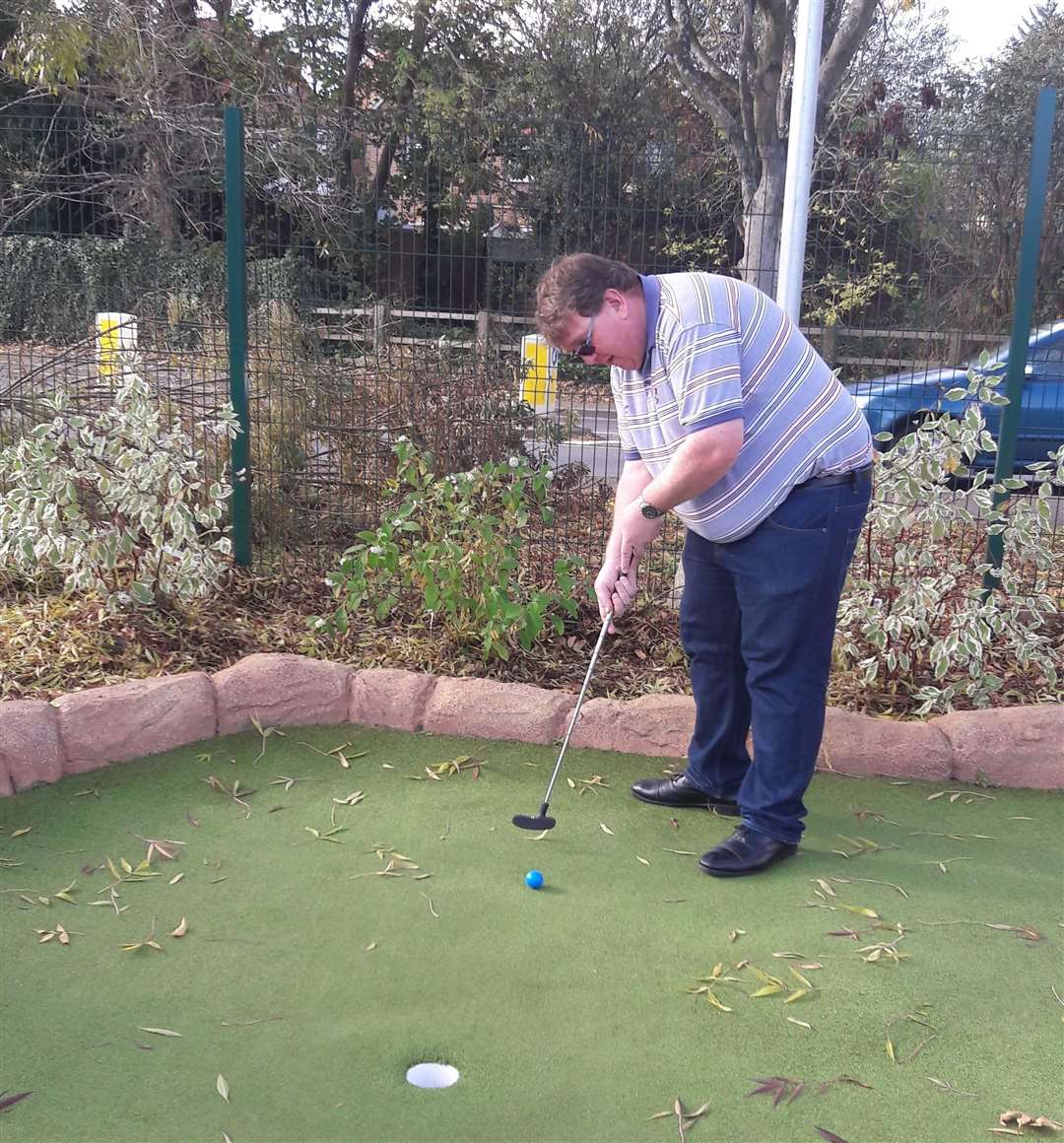 Mark Joy, from Strood, joined Man v Fat in 2018 when he weighed more than 26 stone. Picture: Mark Joy