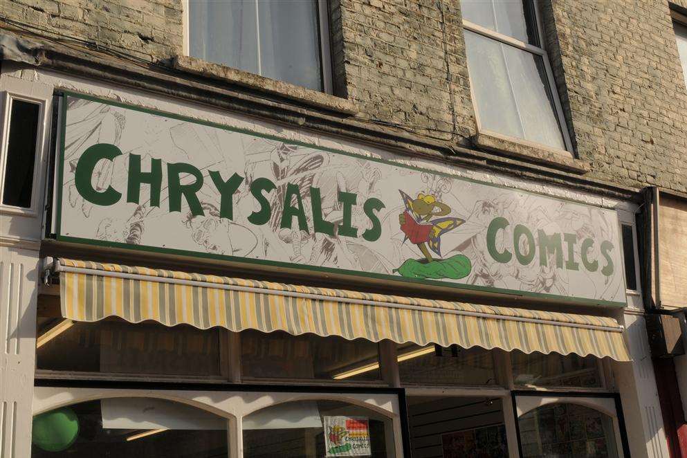 Chrysalis Comics, Queen Street, Gravesend