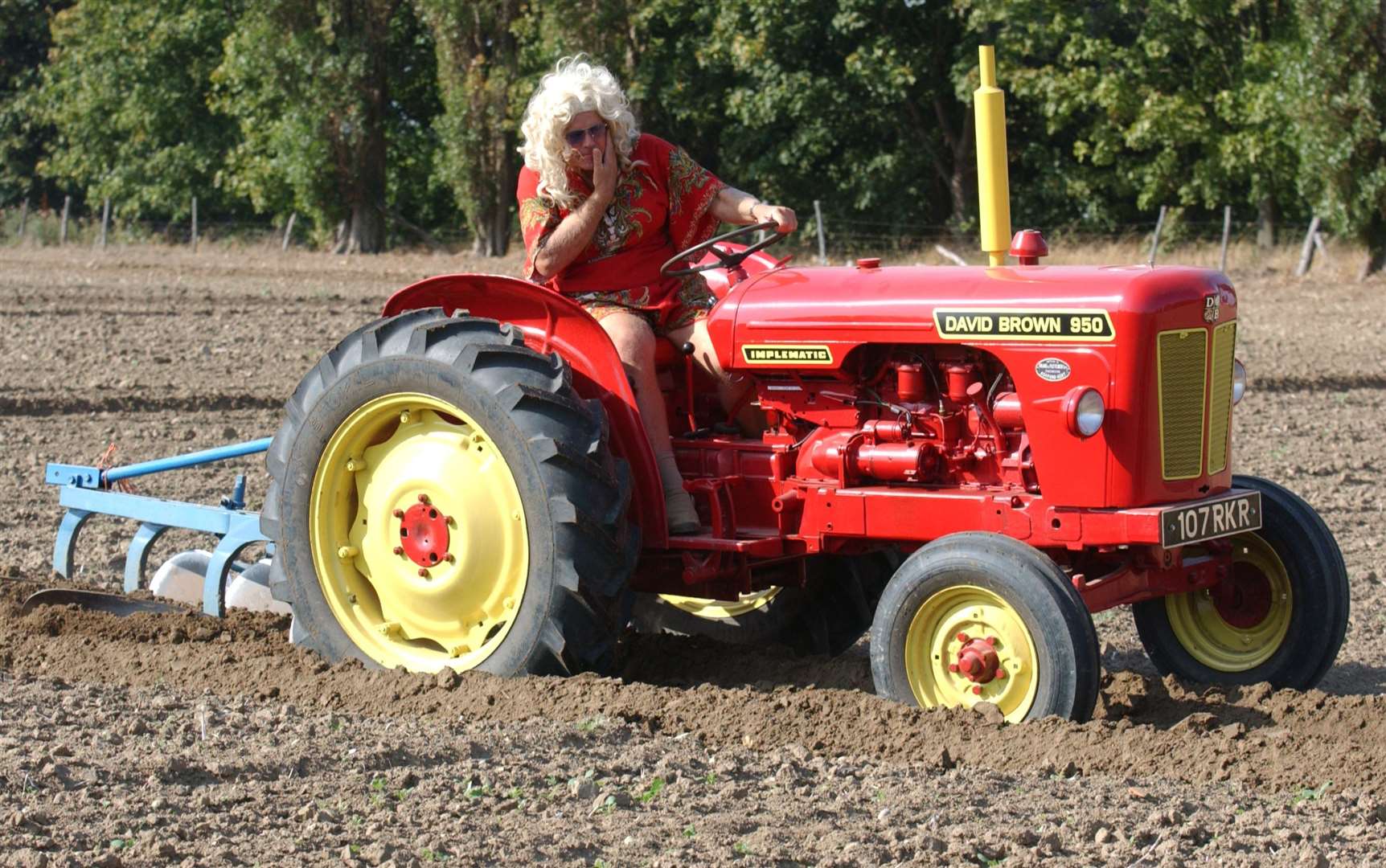 Adrian Ovenden at Farming World's Farming and Country Festival, in Boughton, in 2003