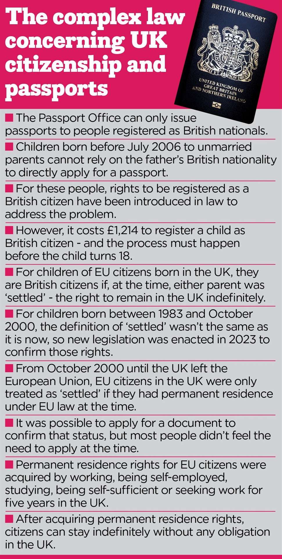 The law surrounding citizenship and passports is remarkably tricky to navigate