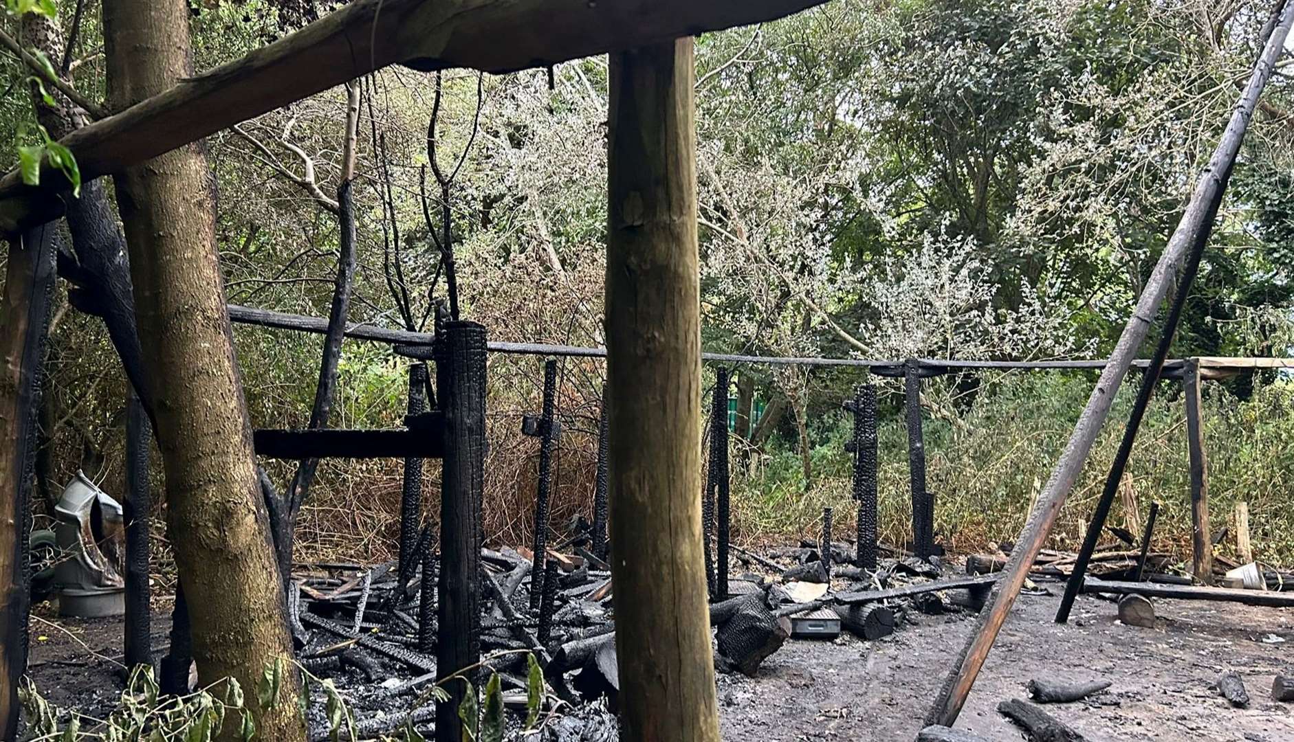 Cheriton Primary School was targeted in a suspected arson attack last week. Picture: Cheriton Primary School