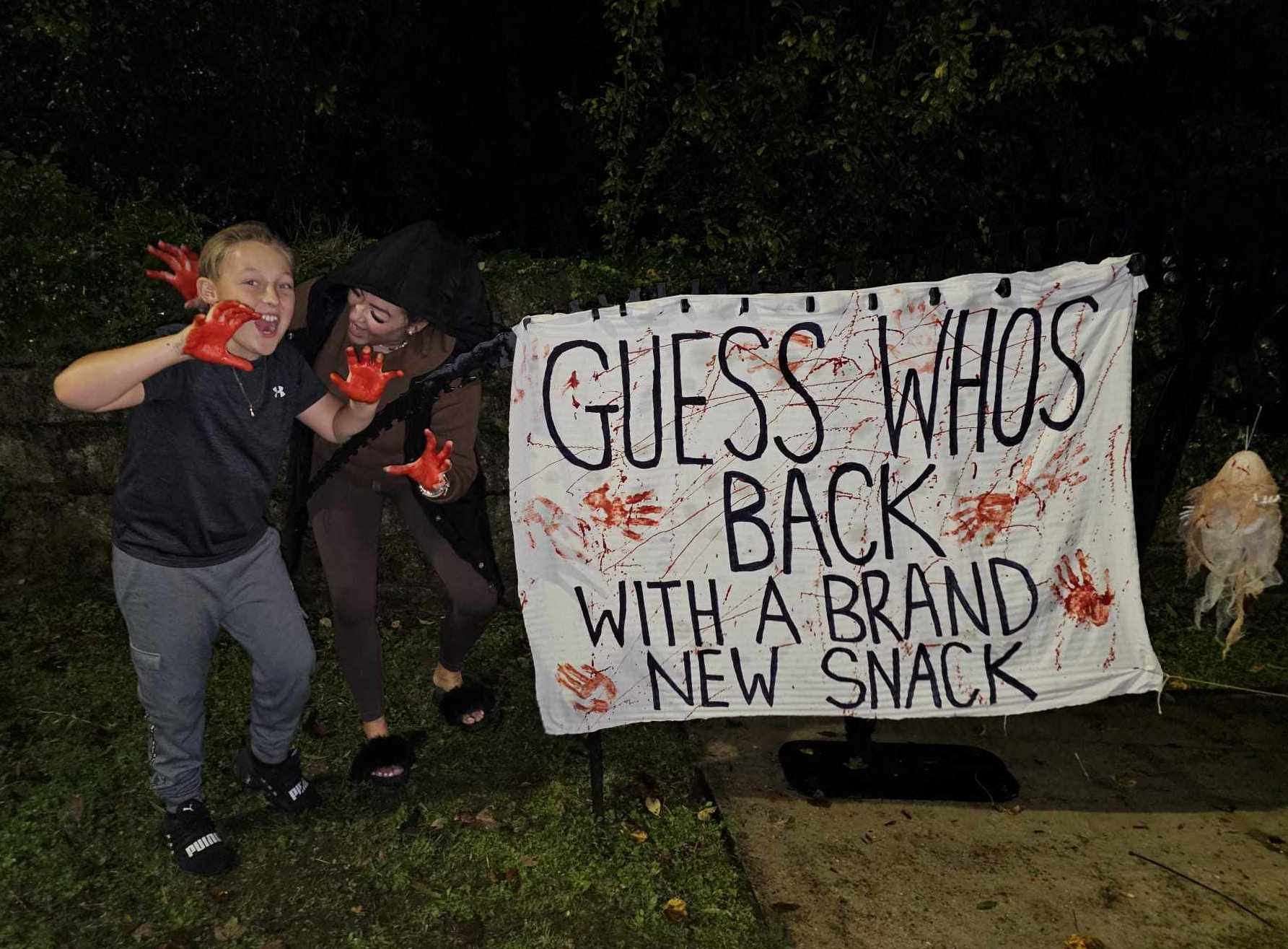 Sherry and her son love dressing up Iggy for Halloween. Picture: Sherry Phillips