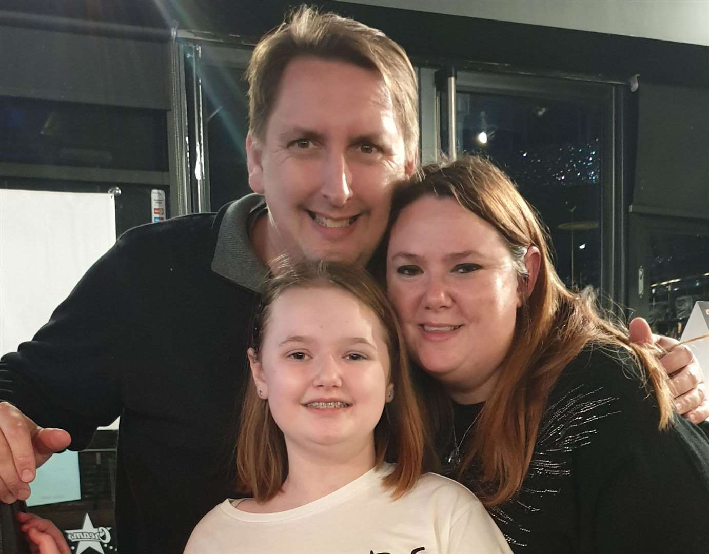 Bethany Puplett and her mum, Amanda and dad, Mark