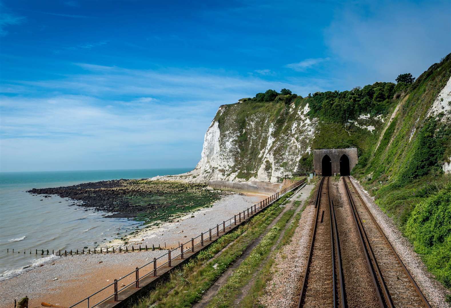 No-swim warnings have been removed from Shakespeare Beach in Dover. Picture: Stock