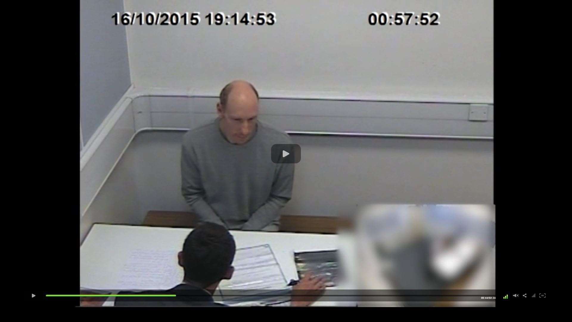 Stephen Port is interviewed by police (Met Police/PA)