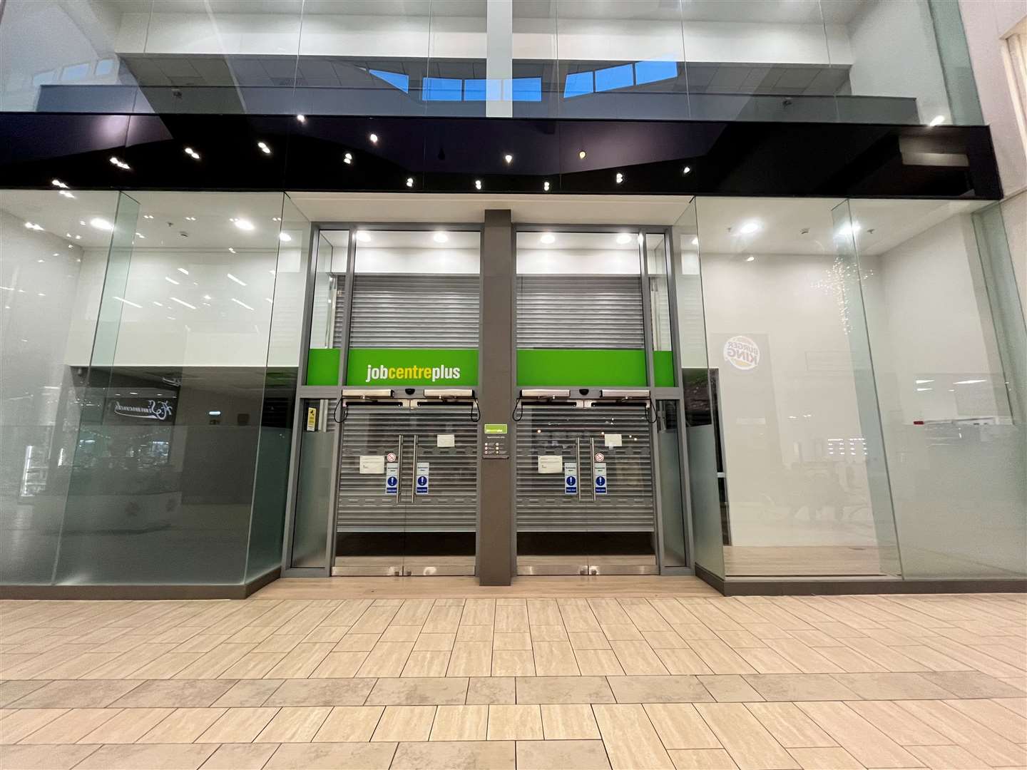 Job Centre Plus in Ashford County Square has shut