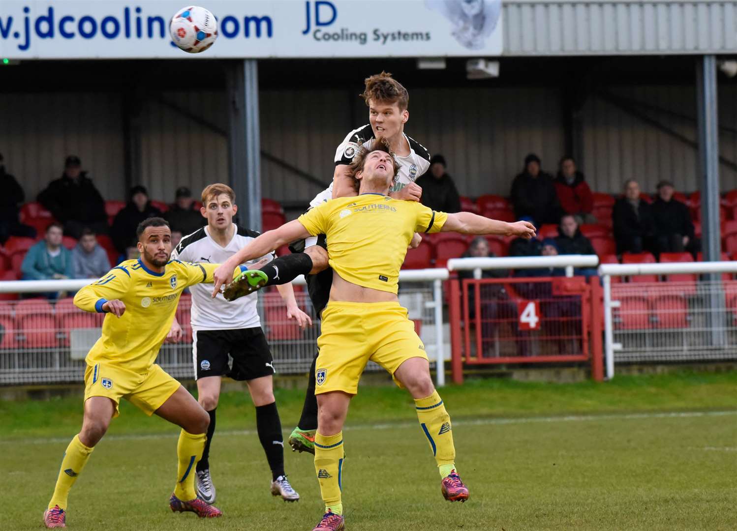 Sean Raggett, now of Portsmouth, is arguably the highest profile player to have come through Dover's Academy. Picture: Alan Langley