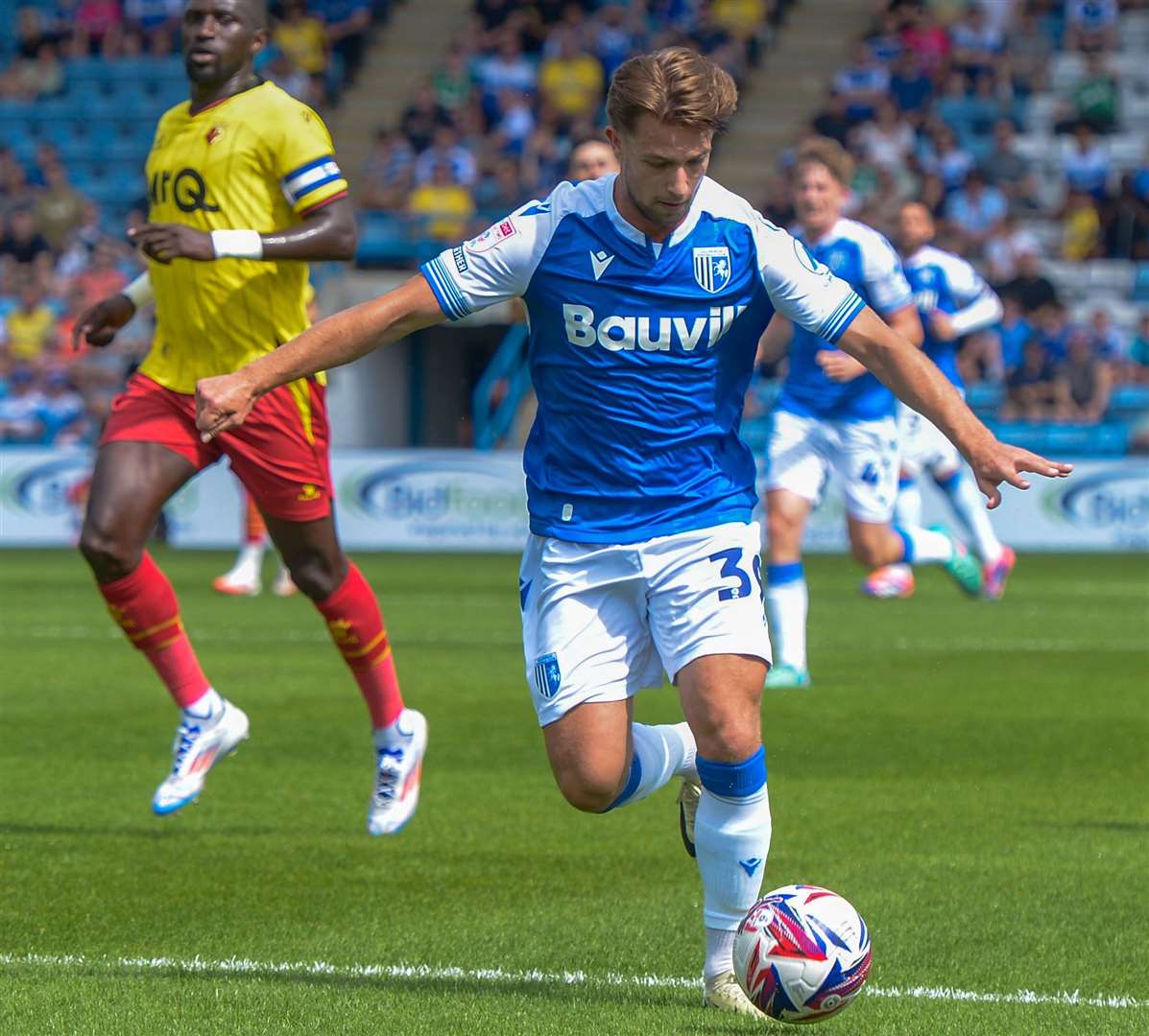 Former Charlton player Euan Williams signed for the Gills this week Picture: Stuart Watson