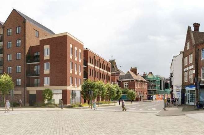 What the new housing development at Star Hill, Rochester, will look like