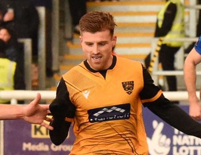 Maidstone United striker Jack Barham Picture: Steve Terrell