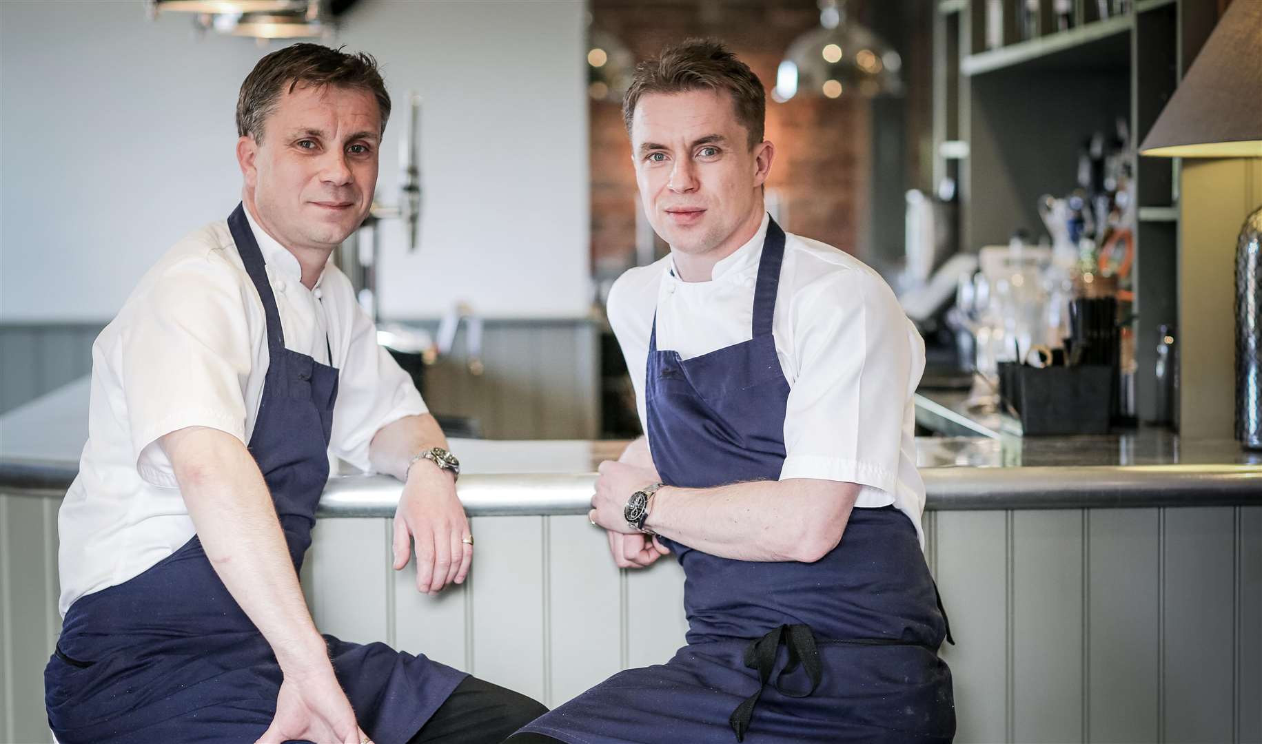 The Tanner brothers of the Kentish Hare: Chris, left, and James