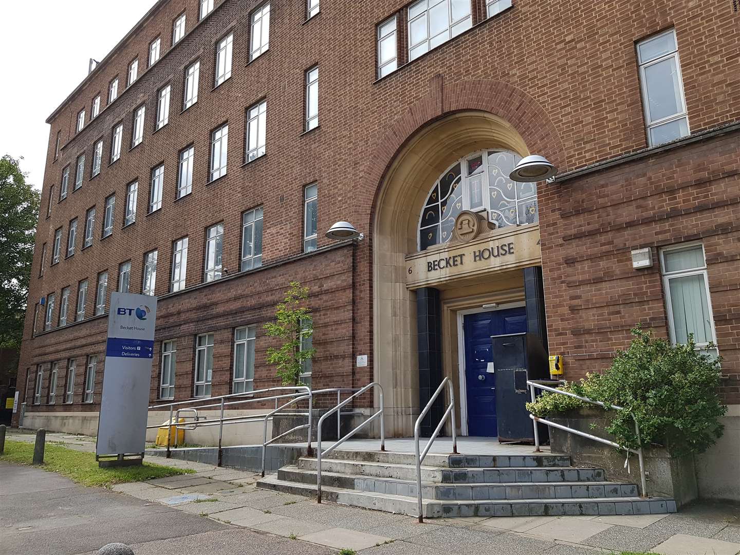 Becket House in New Dover Road, Canterbury