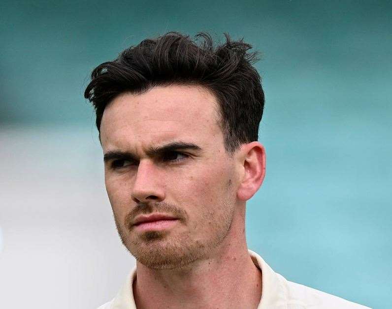 Nathan Gilchrist - returned figures of 2-85 as Nottinghamshire reached 393-6 at the end of the first day of their County Championship match against Kent at Canterbury on Tuesday. Picture: Keith Gillard