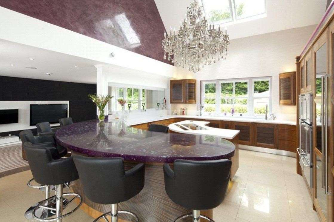 The ultra modern kitchen Picture: Savills