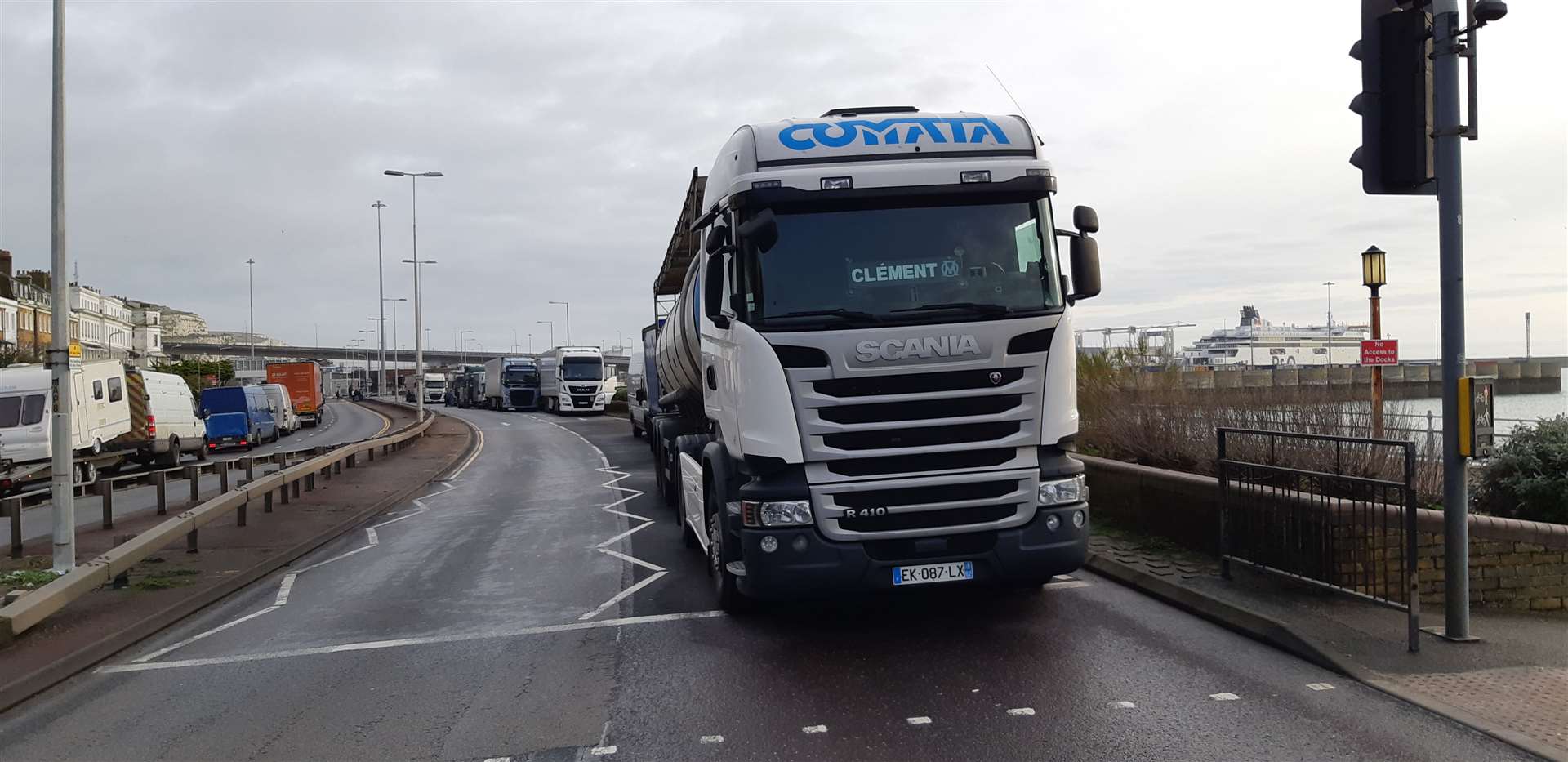 Lorry drivers are getting a thank-you from P&O